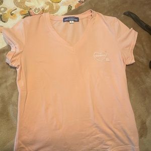 BURBERRY London Blue Label baby pink tee size 38